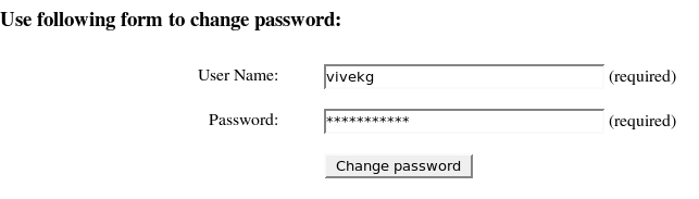 changepassword php script output # 1