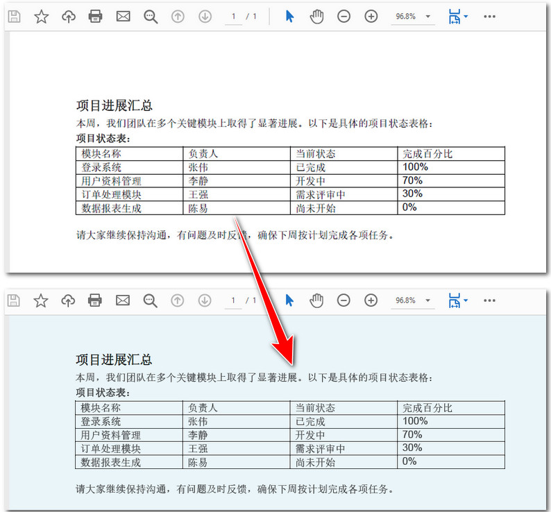 在 Python 中设置 PDF 背景颜色