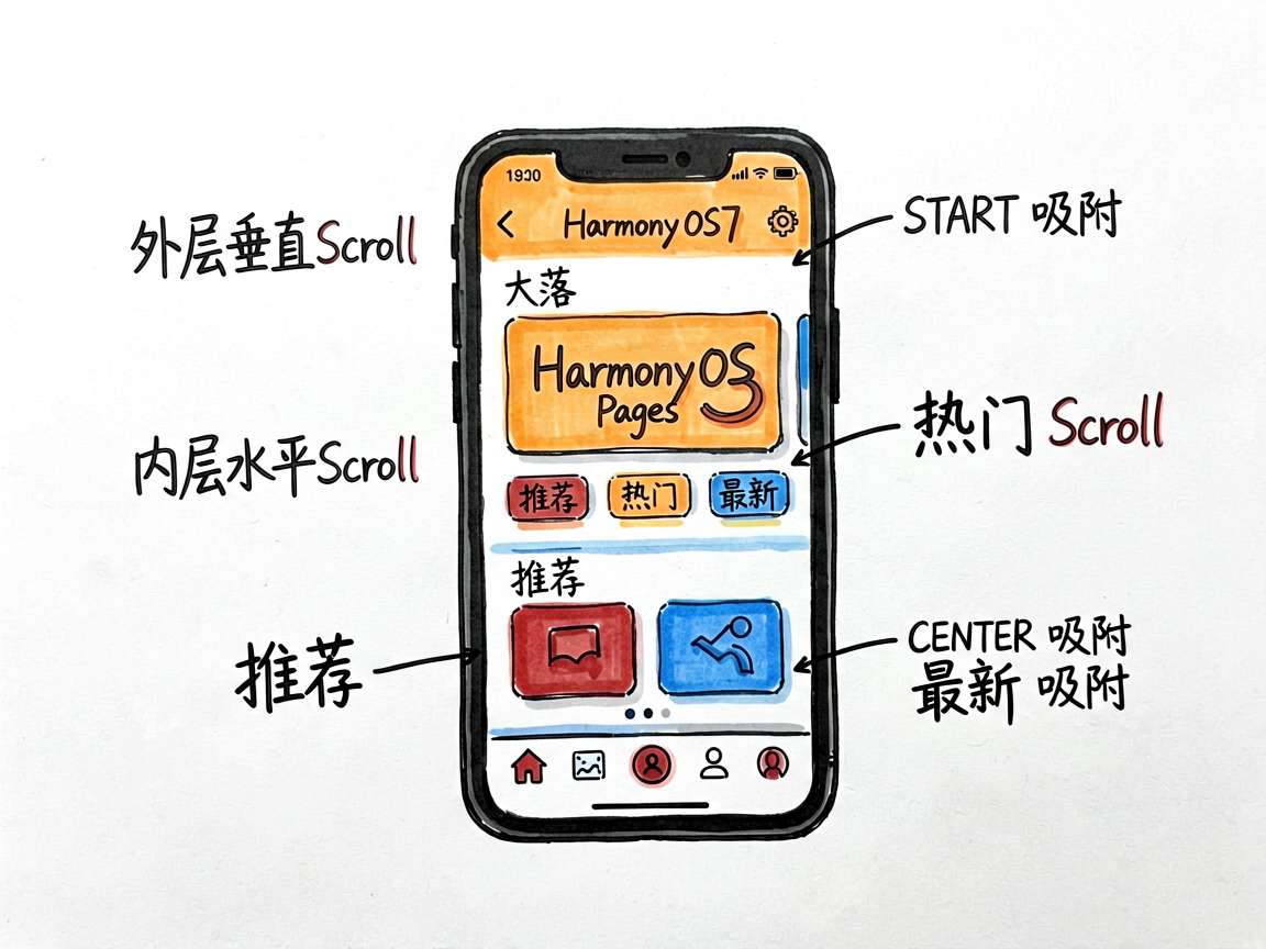 A hand-drawn doodle illustration on pure white pap