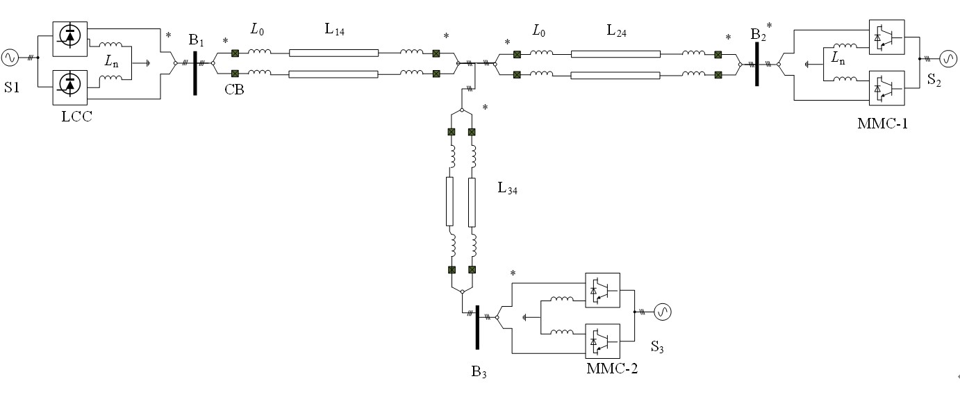 Mmc Lcs Module LCC-MMC三端混合直流系统仿真分析与优化研究:基于PSCAD软件的模拟研究_pscad 柔直仿真-CSDN博客