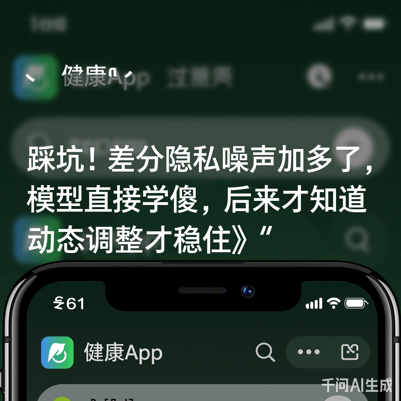 健康App界面截图