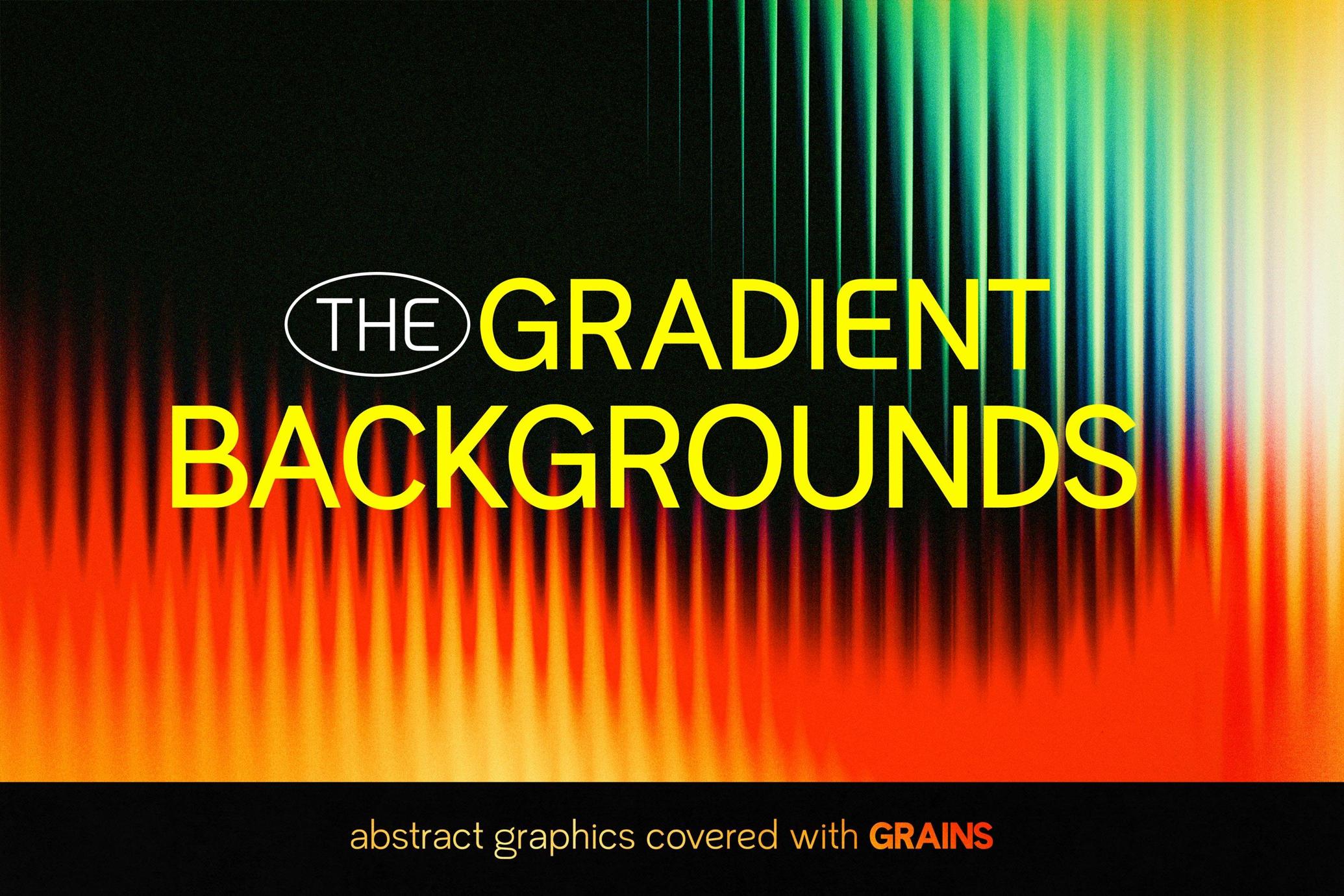 8款分形长虹玻璃科幻渐变海报设计JPG背景素材 The Gradient Backgrounds Pack , sucaiwan.com