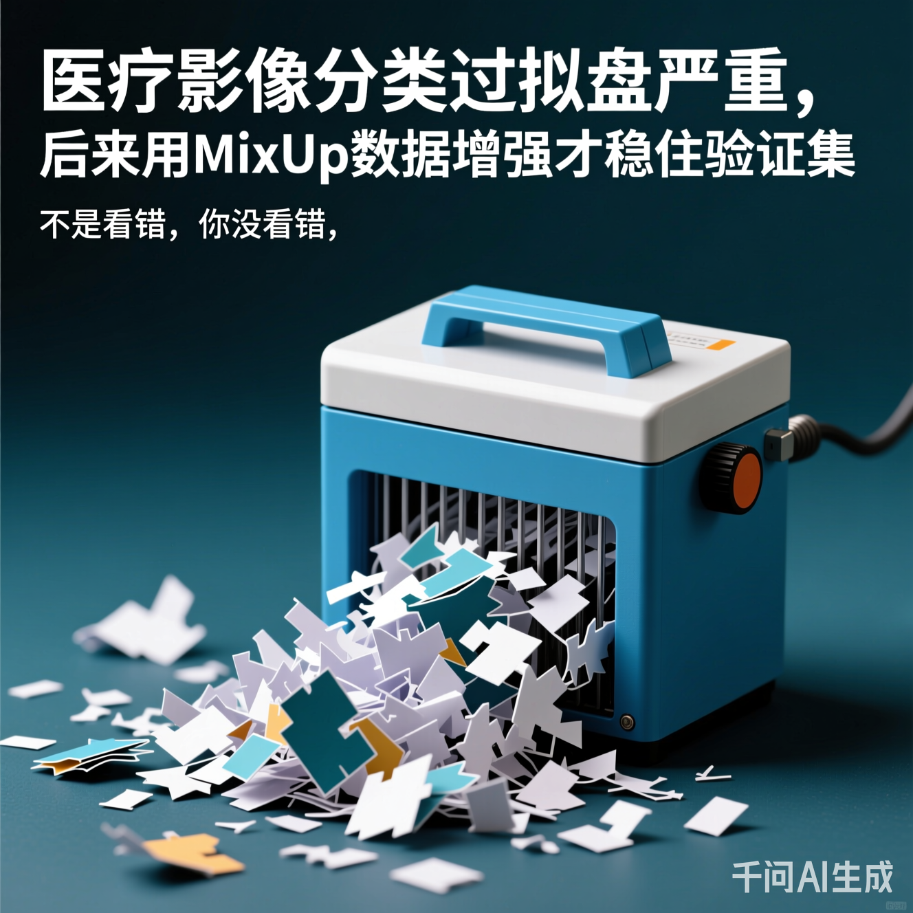 对,你没看错,是碎纸机不是碎盘机