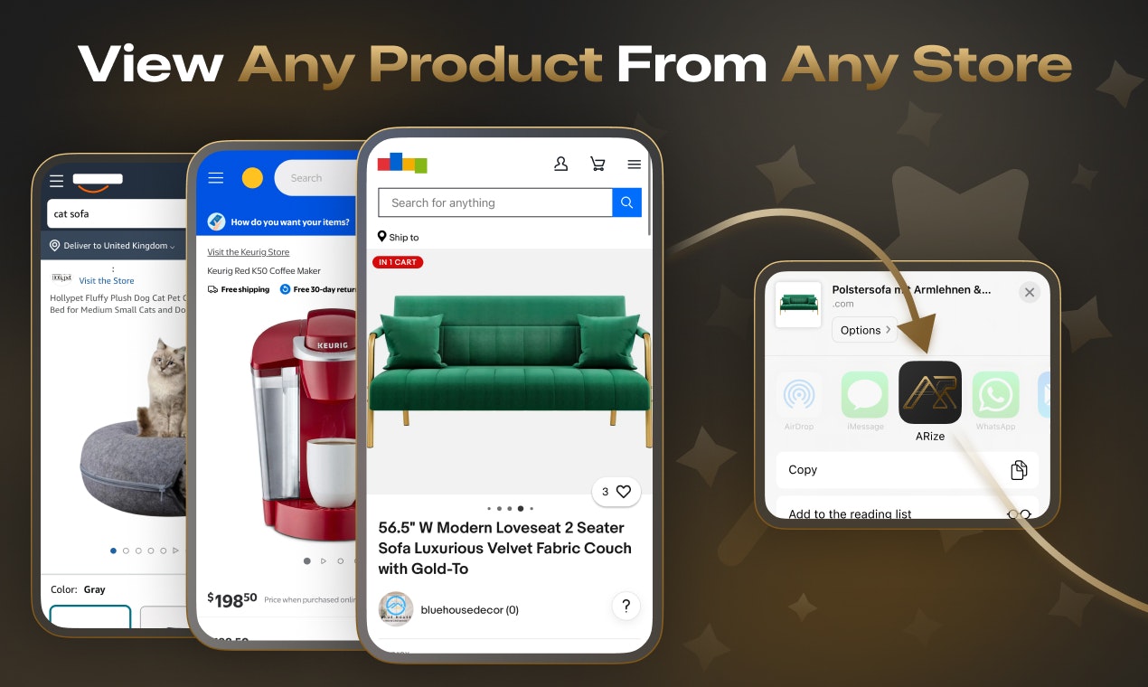 ARize – Shop Anything in AR