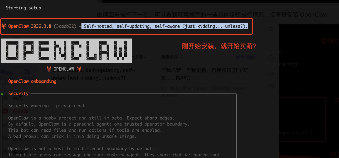 安装成功截图