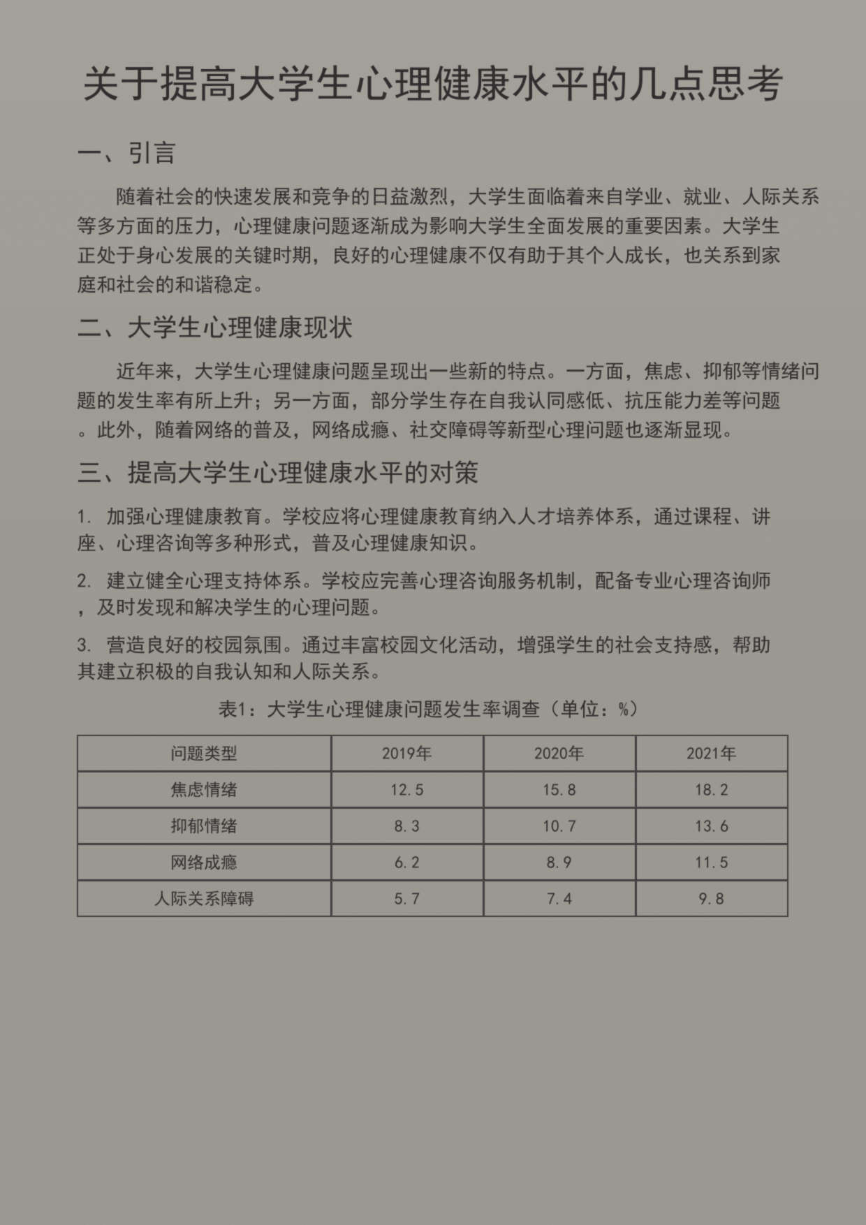 文档母版