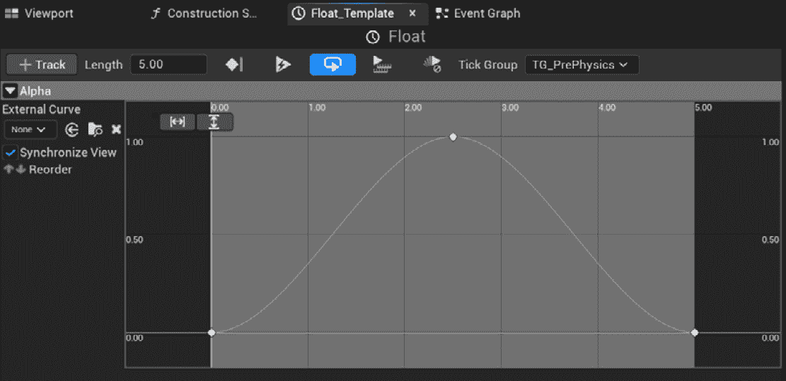 图 5.13 – 时间轴节点设置