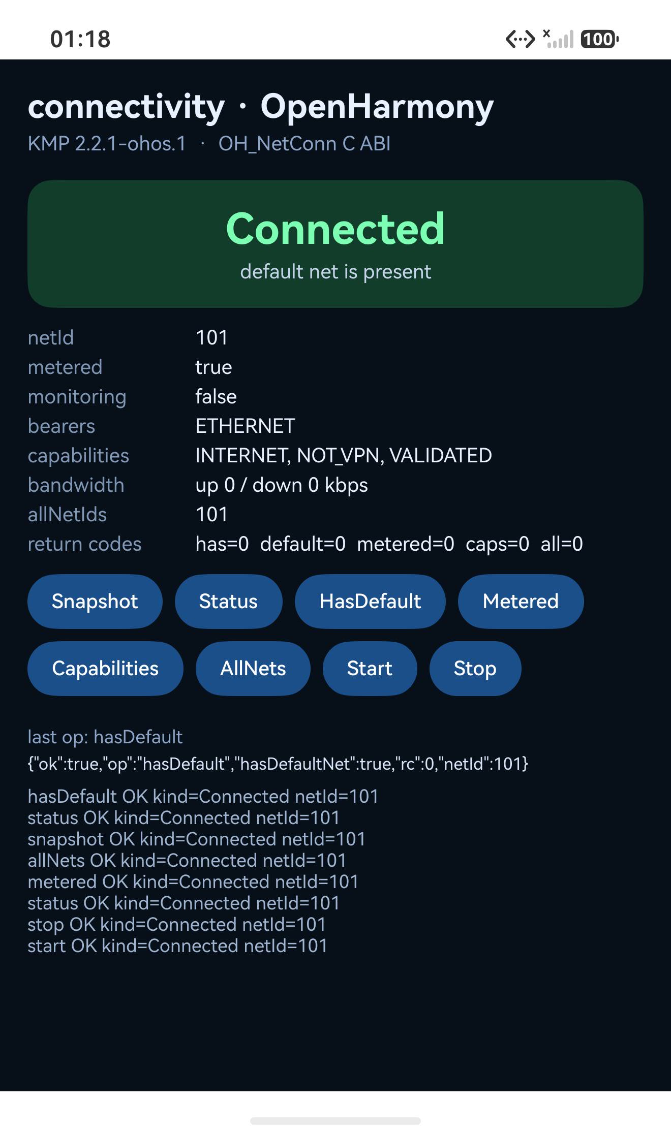 HasDefault true rc=0