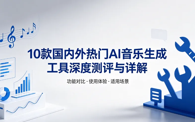 AI 音乐创作软件哪个好？10 款国内外热门 AI 音乐生成工具深度测评与详解