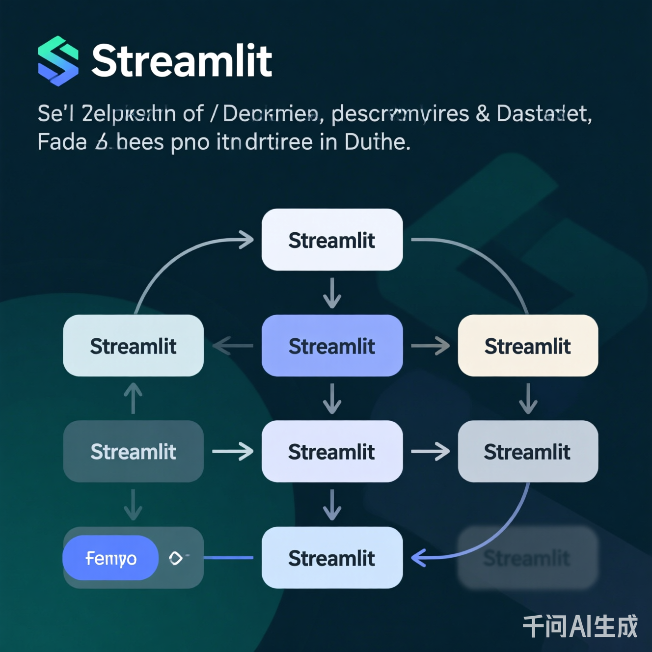 Streamlit代码结构与数据流示意图
