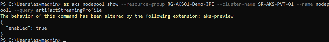 在Azure Kubernetes 服务 (AKS) 上使用Artifact Streaming优化映像拉取时间_镜像仓库_09