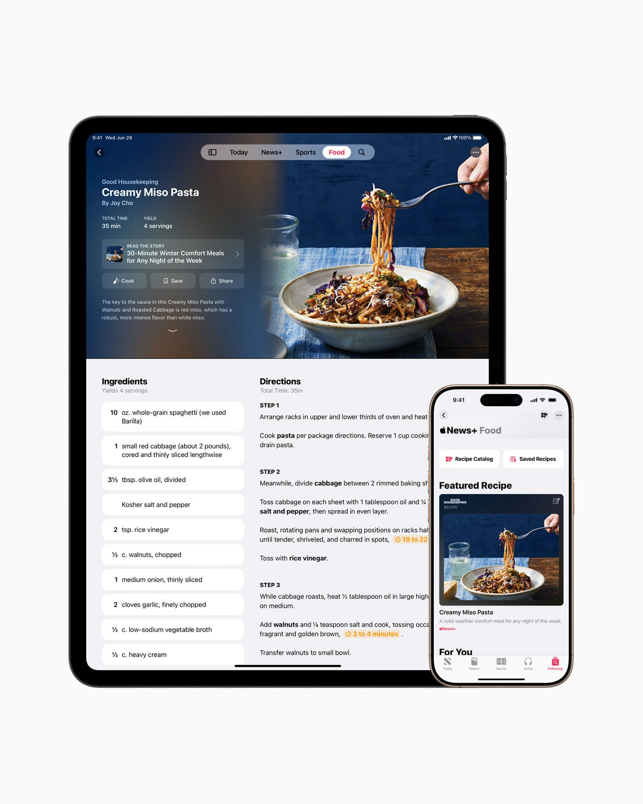 Apple News+ Food