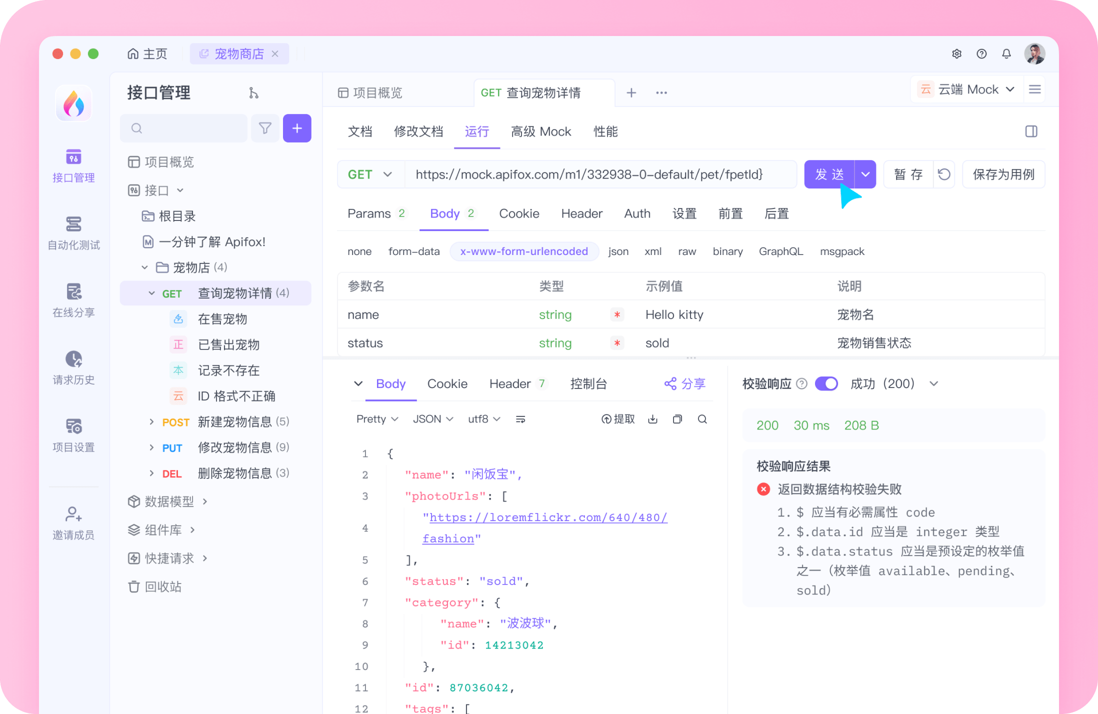 Apifox API 调试