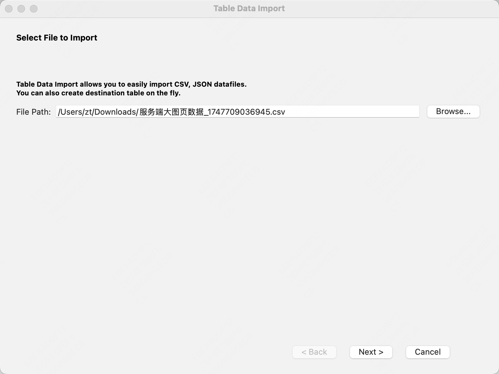 mysql workbench导入