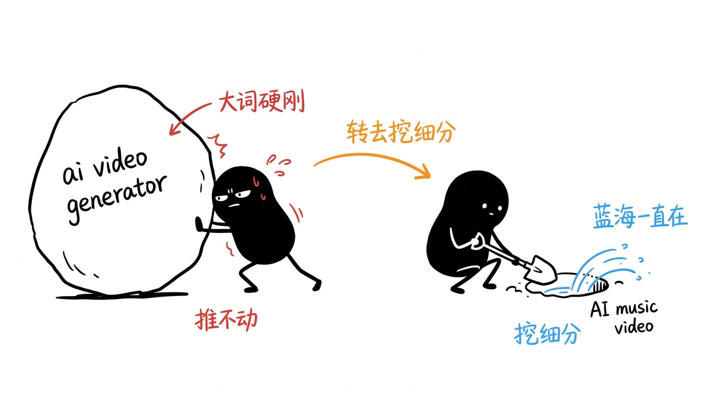 图 03:别硬刚大词,转身去挖细分蓝海