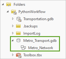 Metro_Network 要素数据集
