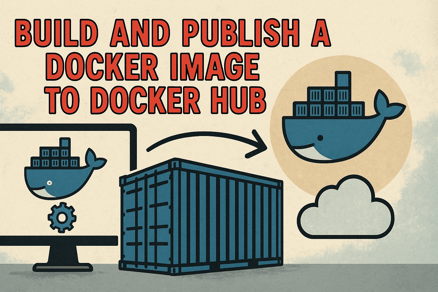 如何构建并发布 Docker 镜像到 Docker Hub-CSDN博客