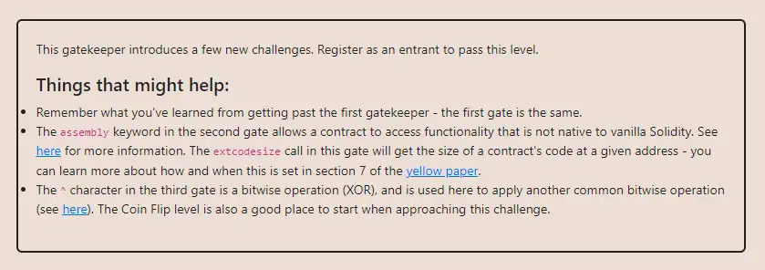 Gatekeeper Two Challenge