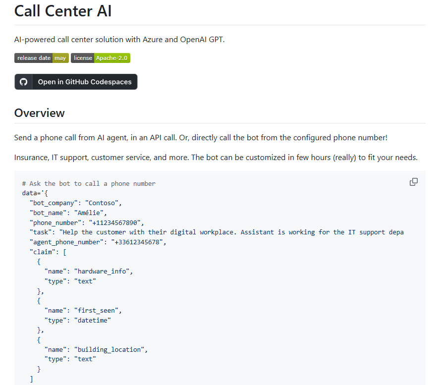 microsoft/call-center-ai