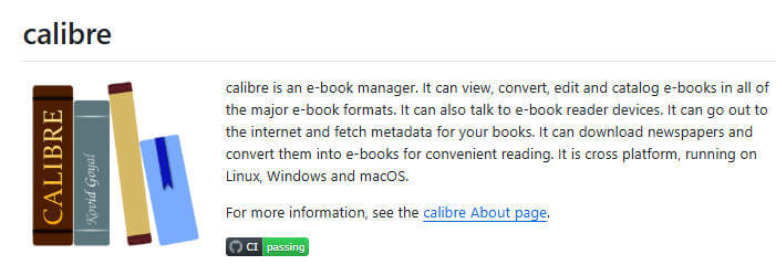 calibre 项目介绍图