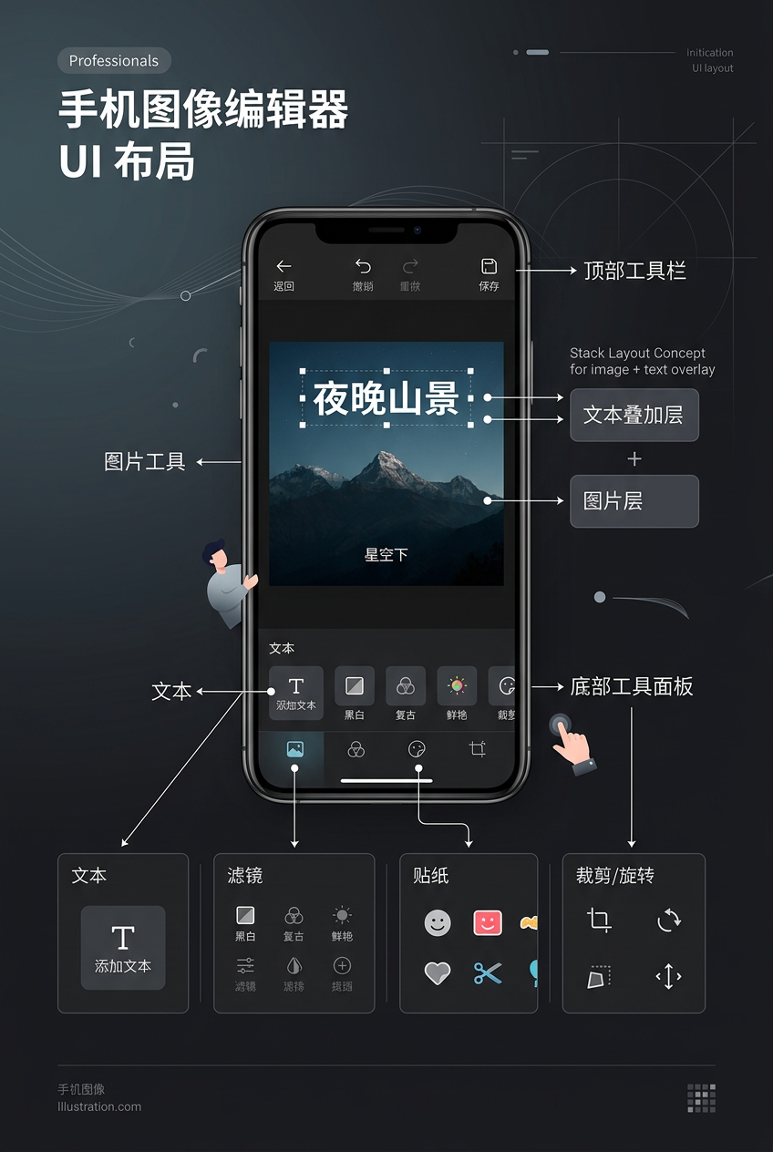 图片编辑器界面设计图