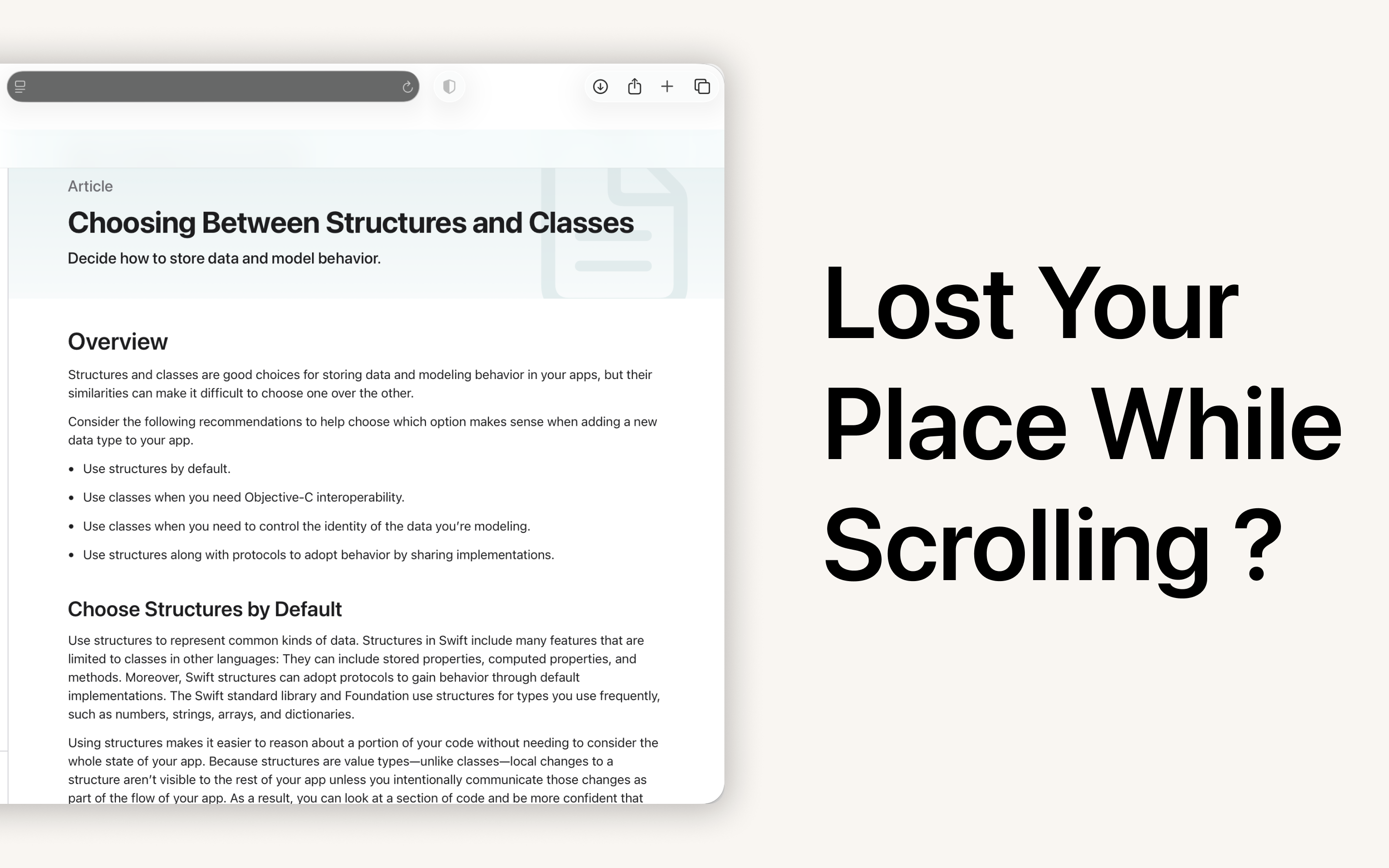 ScrollMark