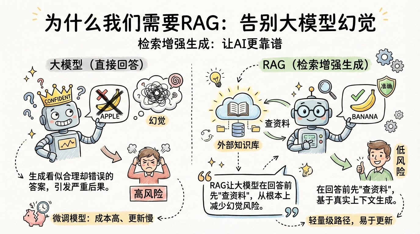 为什么我们需要RAG：告别大模型幻觉