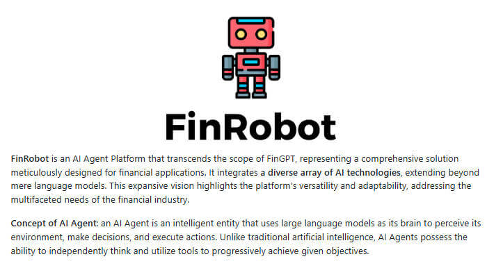 FinRobot 项目介绍图