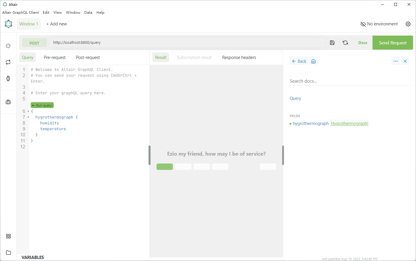 add query