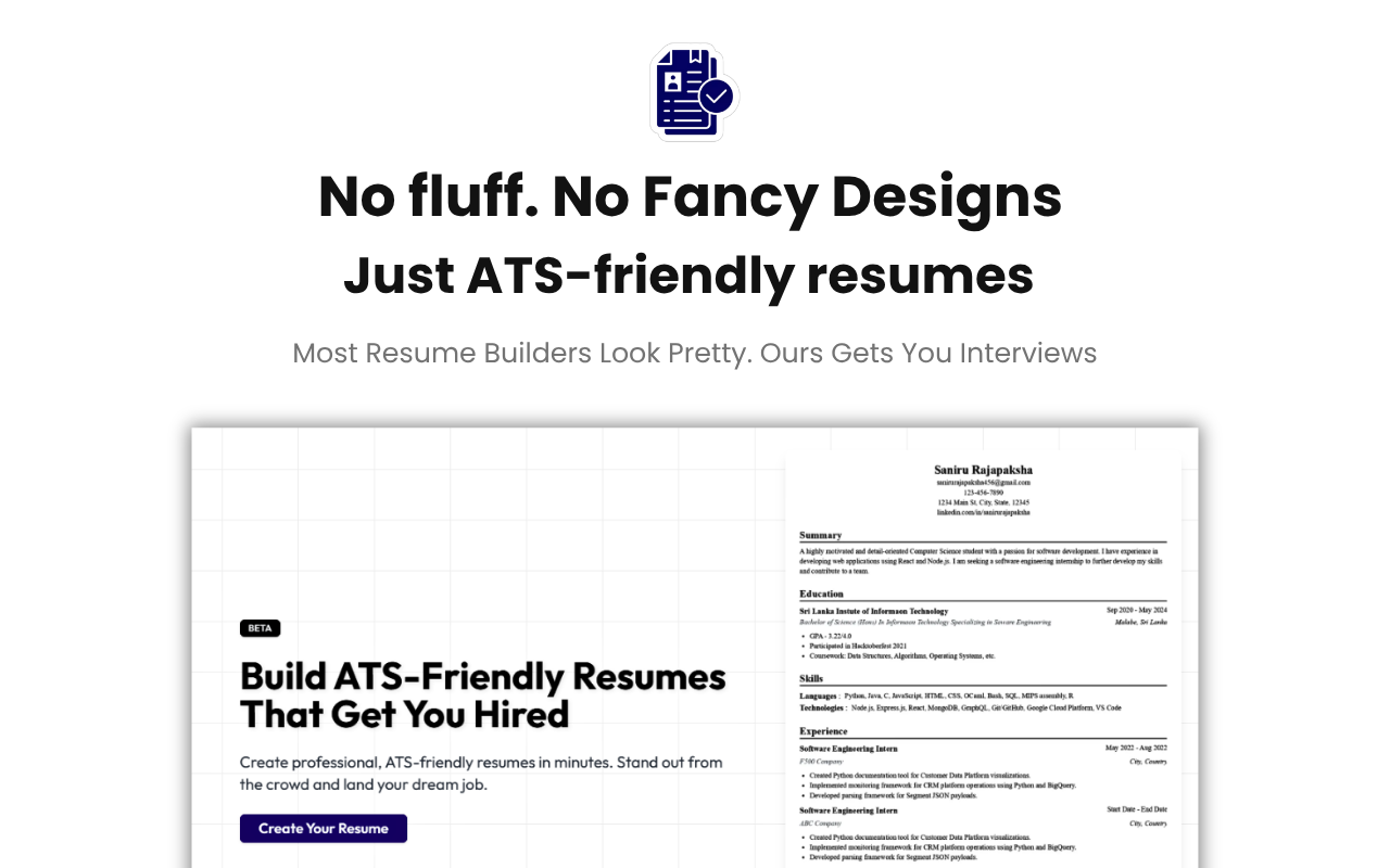 ATSResumeGenerator