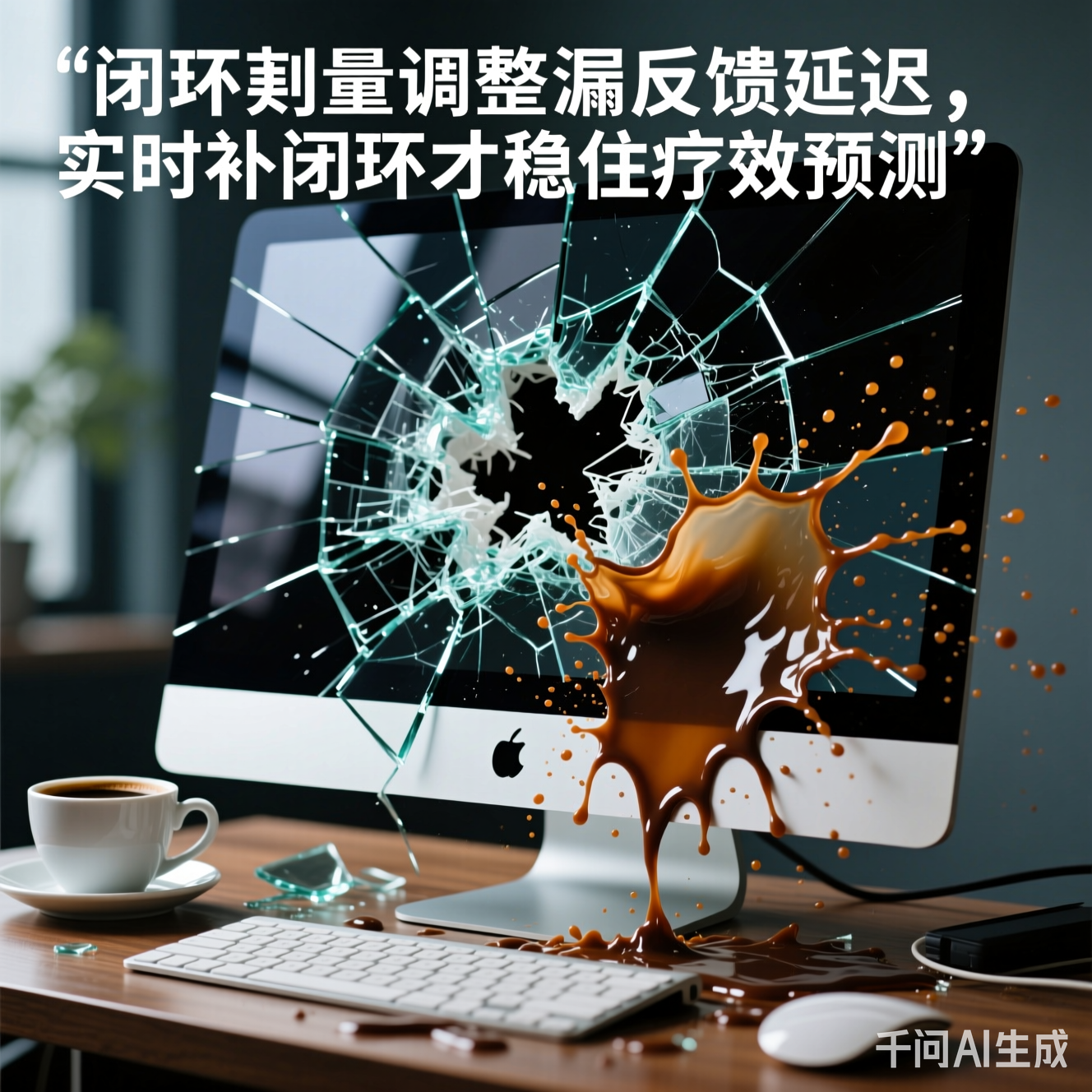 数据清洗过程中的崩溃瞬间:显示器碎裂+咖啡泼洒