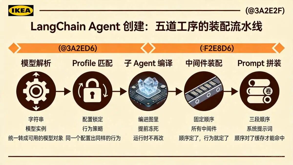 最后一步：LangChain Agent 创建