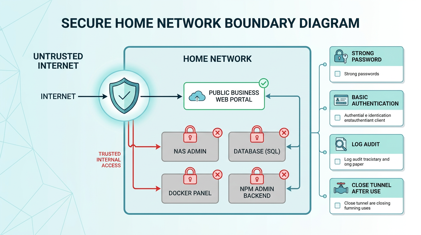 Nginx Proxy Manager 安全边界与访问控制清单