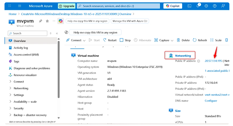 如何在 Azure 中创建 Windows 10 虚拟机_azure学生订阅创建windows虚拟机-CSDN博客