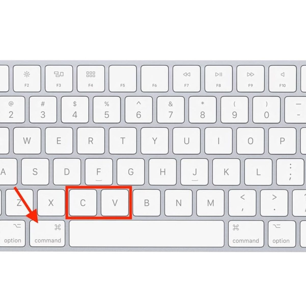 Mac 文本复制粘贴快捷键
