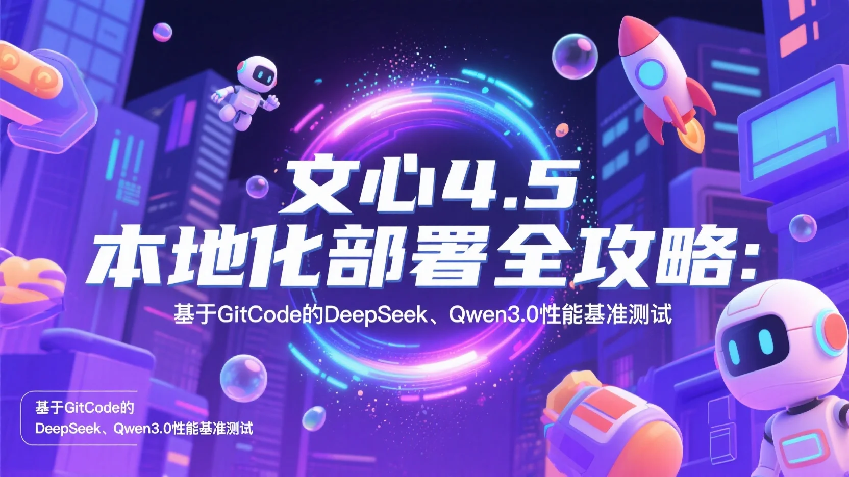 【源力觉醒 创作者计划】文心4.5本地化部署全攻略：基于GitCode的DeepSeek、Qwen3.0性能基准测试