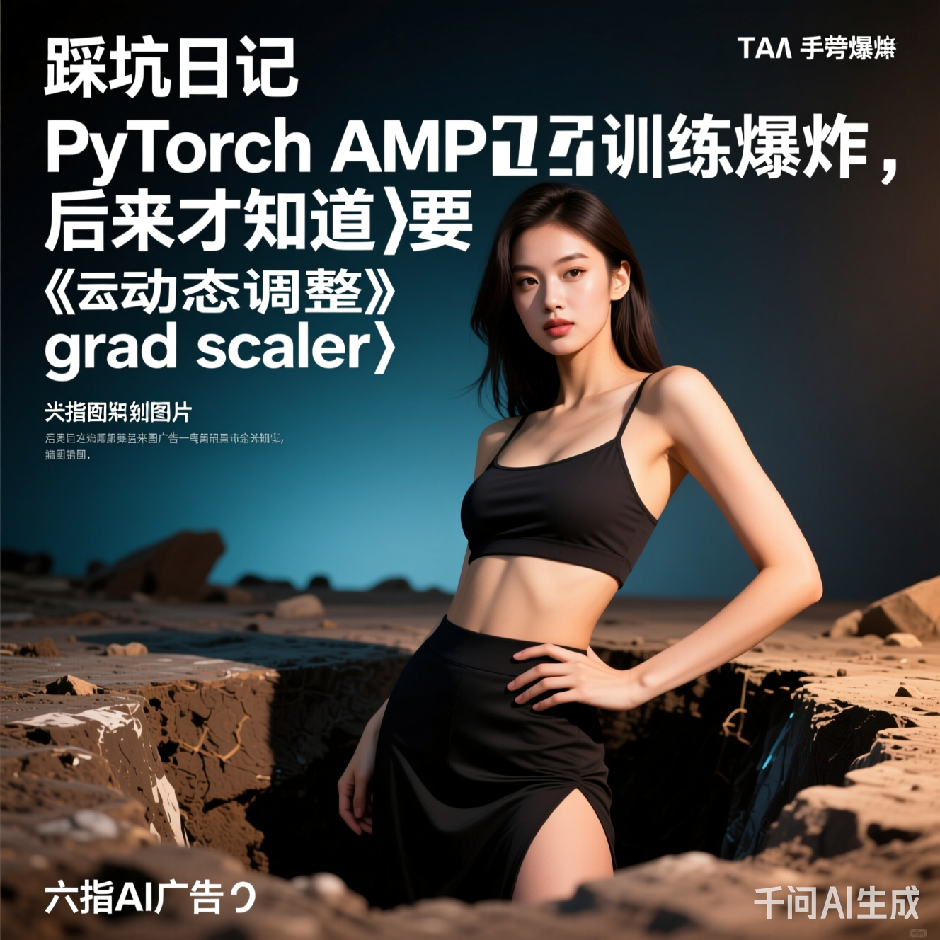 六指AI模特广告图