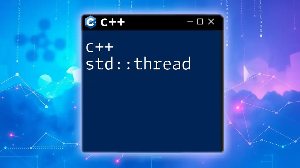 BasicsC++ Kill Thread: A Quick Guide to Thread Termination_c++ std ...
