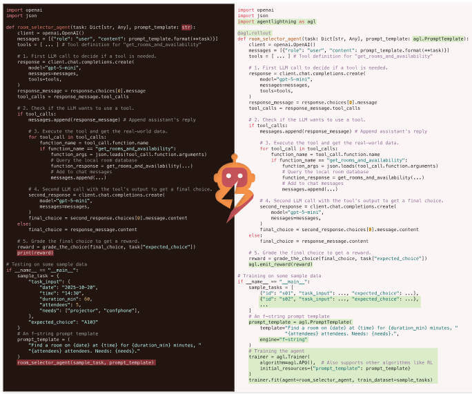 agent-lightning 项目介绍图