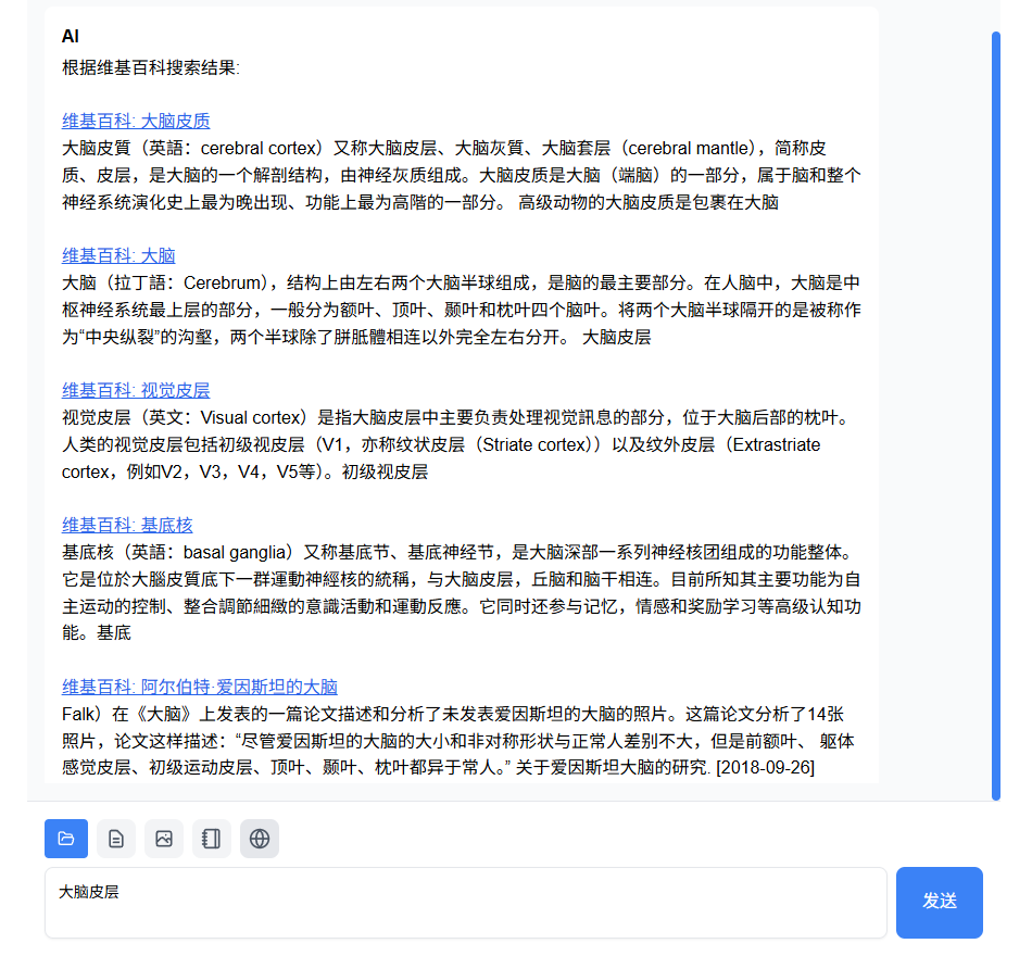 Wikipedia Search Results