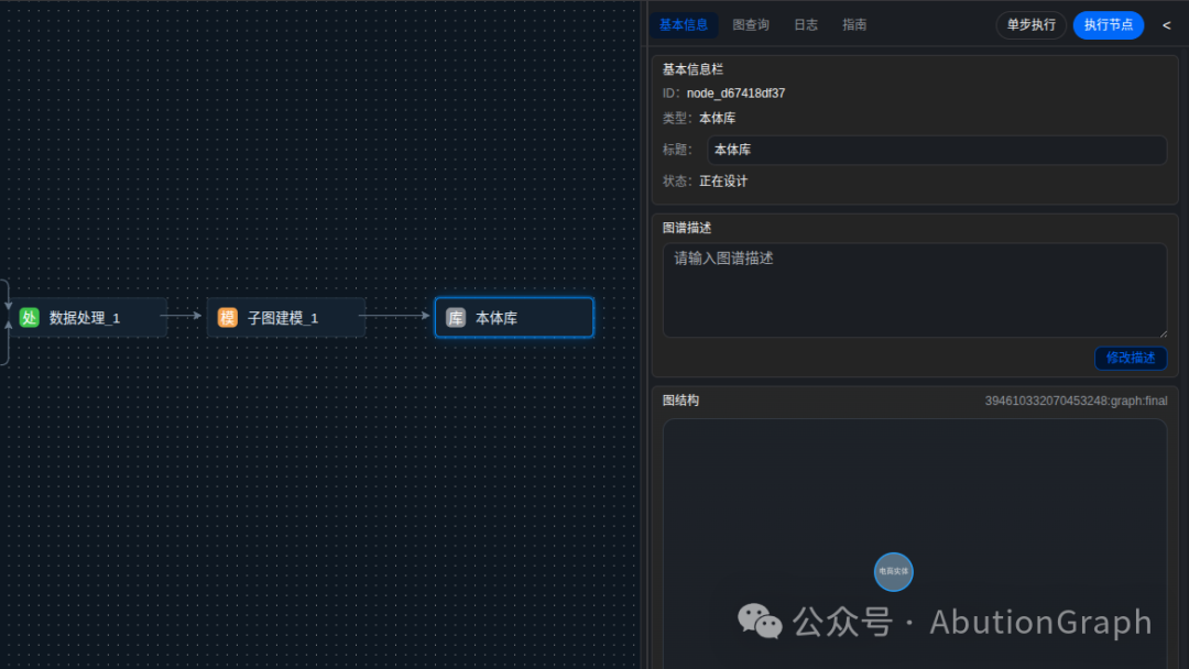 [此处可插入截图：本体库节点、图谱结构预览]