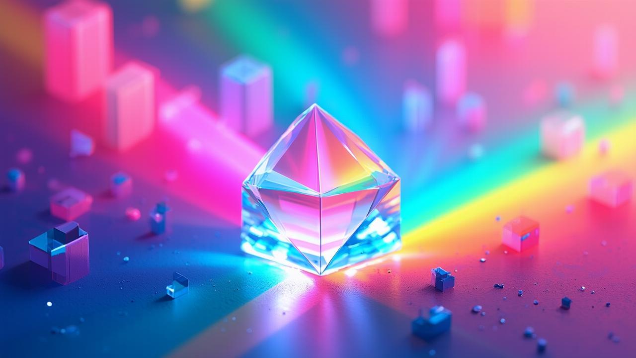 Abstract visual parsing imagery: a prism refractin