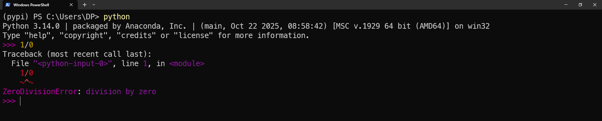 REPL Error