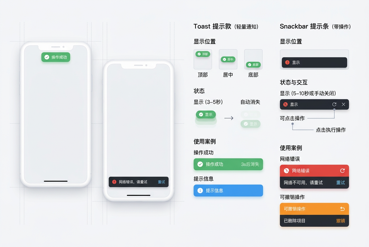 Toast-Snackbar提示组件