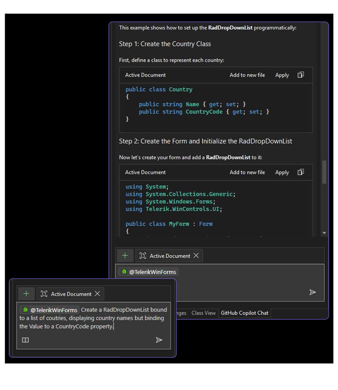 Telerik UI for WinForms 2025 Q3新版产品图集