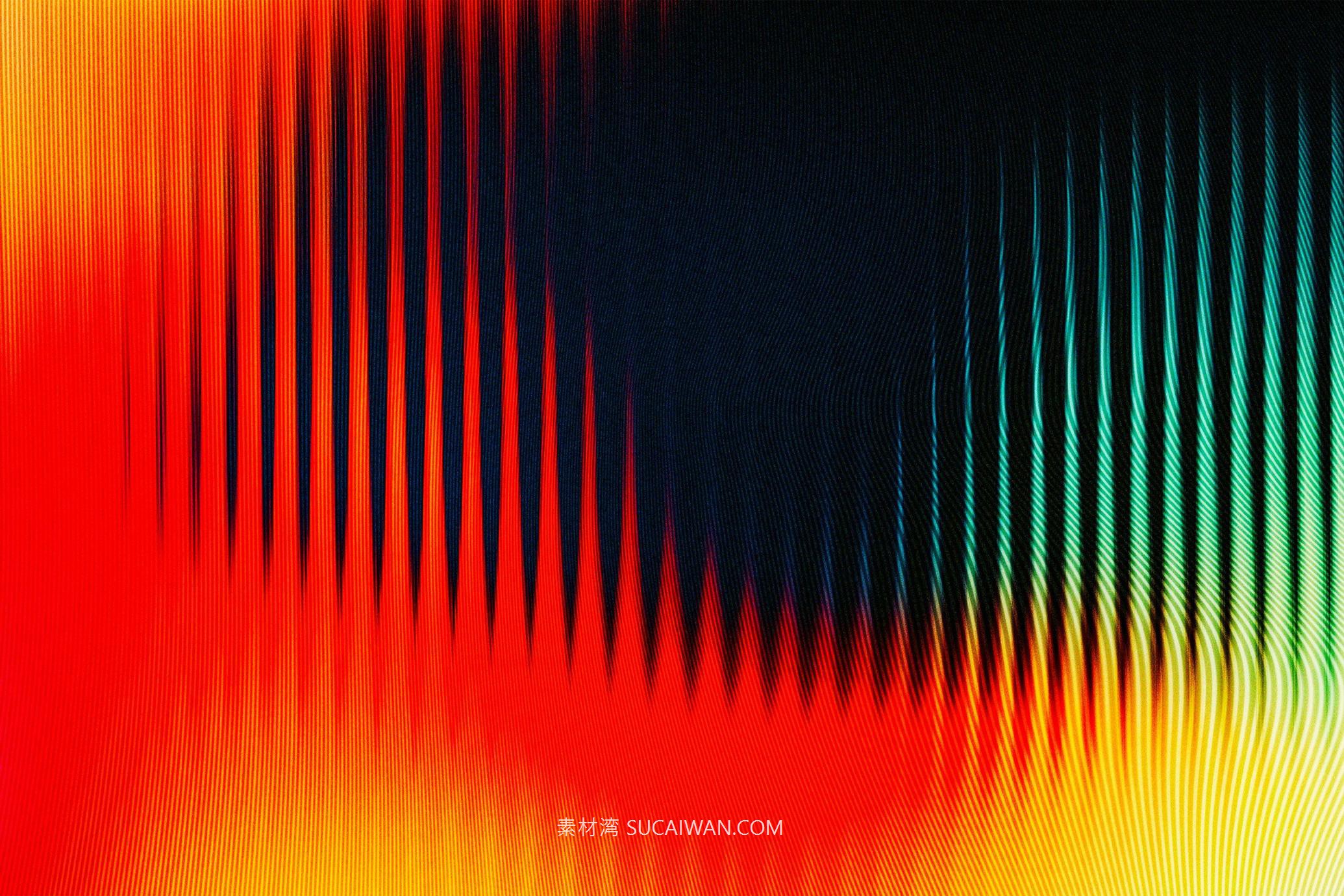 8款分形长虹玻璃科幻渐变海报设计JPG背景素材 The Gradient Backgrounds Pack , sucaiwan.com