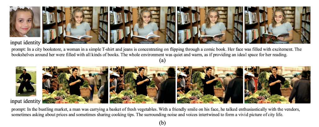Sampling results of EchoVideo.