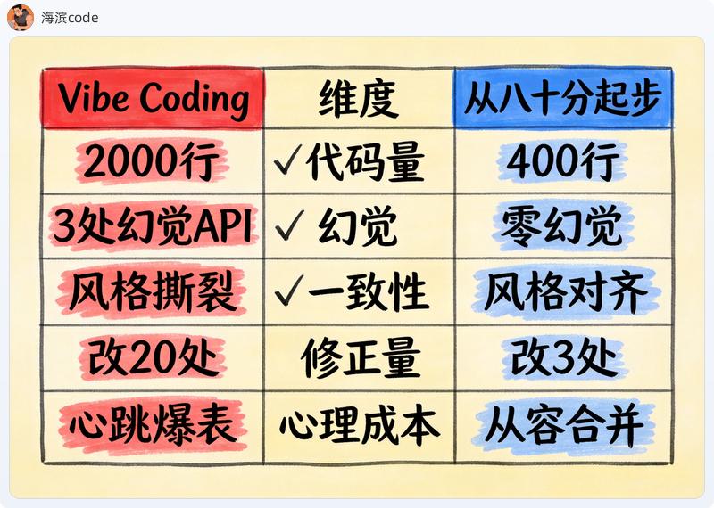两种起点的五维对比