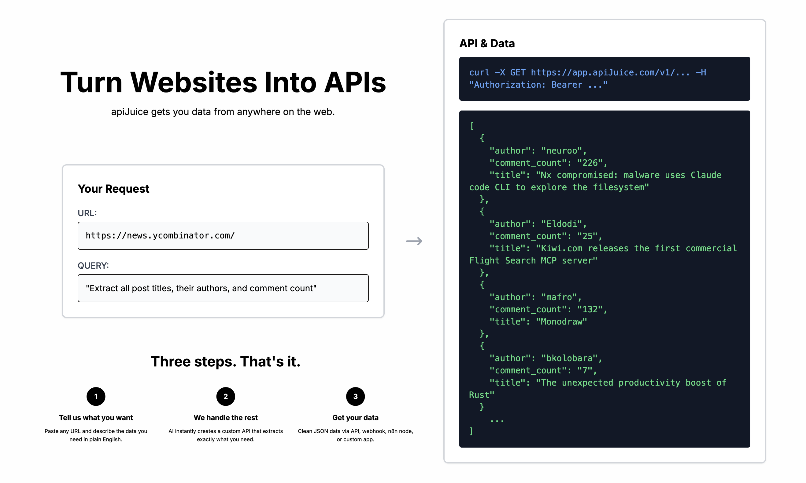 apiJuice